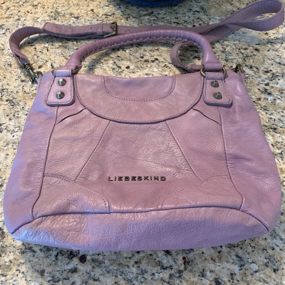 EUC Lavender Liebeskind Genuine Leather Purse